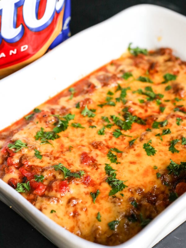 This Chili Cheese Dip is a rich and savory appetizer that comes together in a snap. It's a fantastic crowd-pleaser with its deep chili flavor and gooey, cheesy finish.