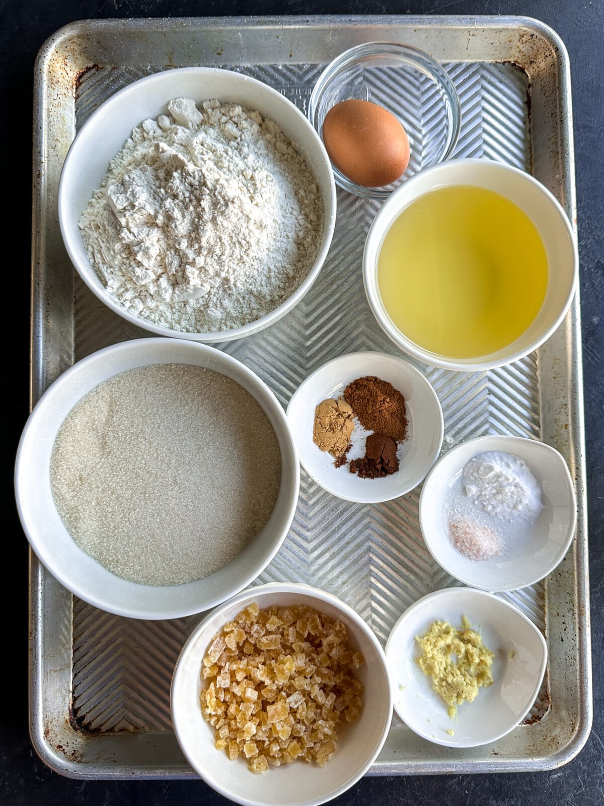 Spice up your cookie jar! These Ginger Molasses Cookies are chewy and sweet with a triple dose of ginger, oil, and warming spices.