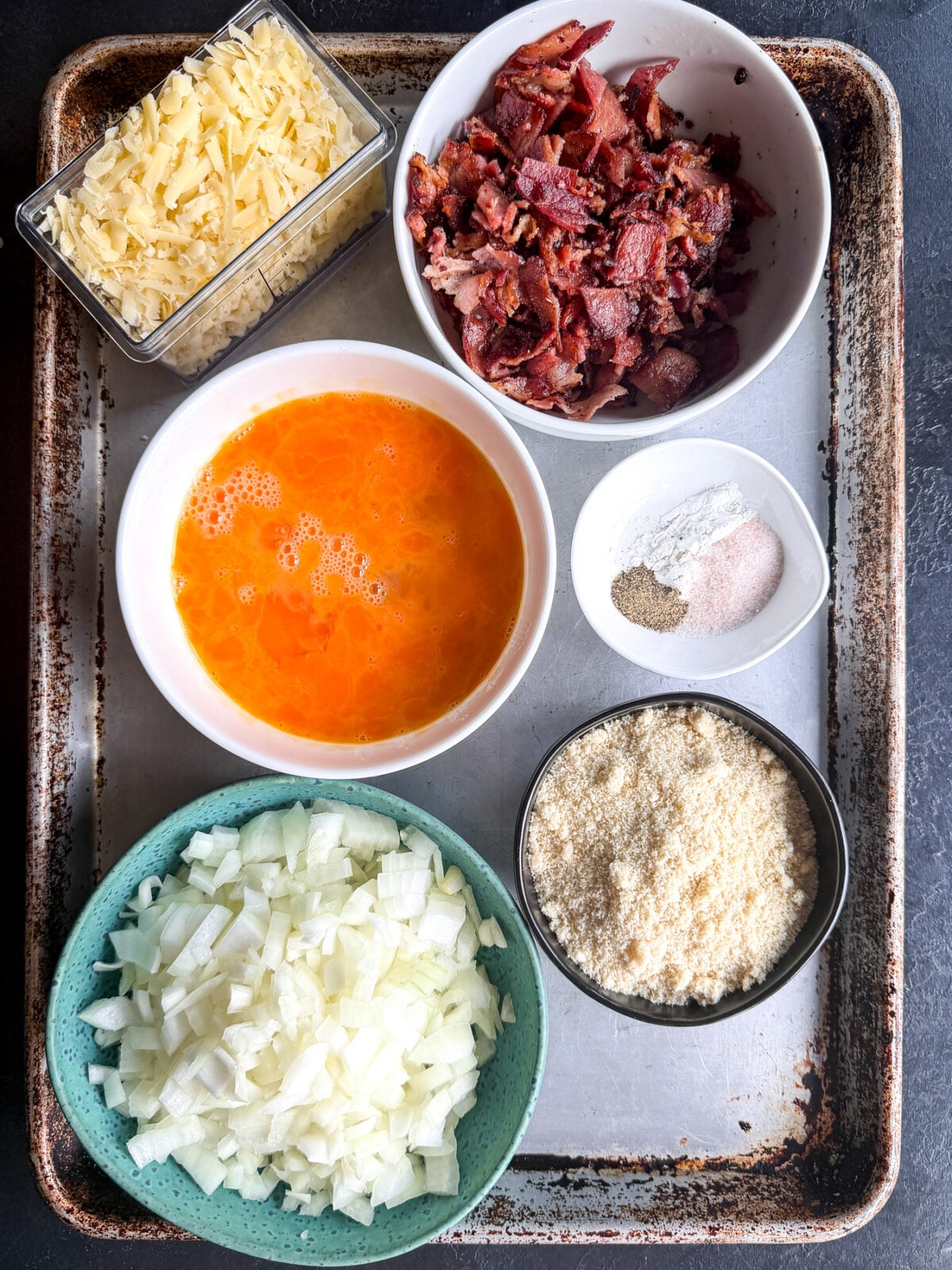 Upgrade your meal prep with these savory Bacon Gruyère bites. Crispy, cheesy, and naturally gluten-free!