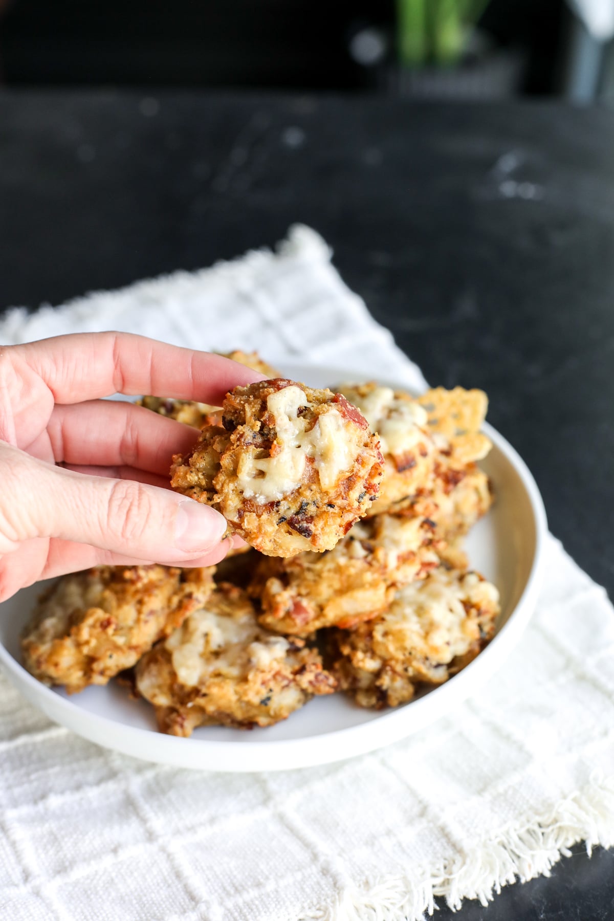 Upgrade your meal prep with these savory Bacon Gruyère bites. Crispy, cheesy, and naturally gluten-free!